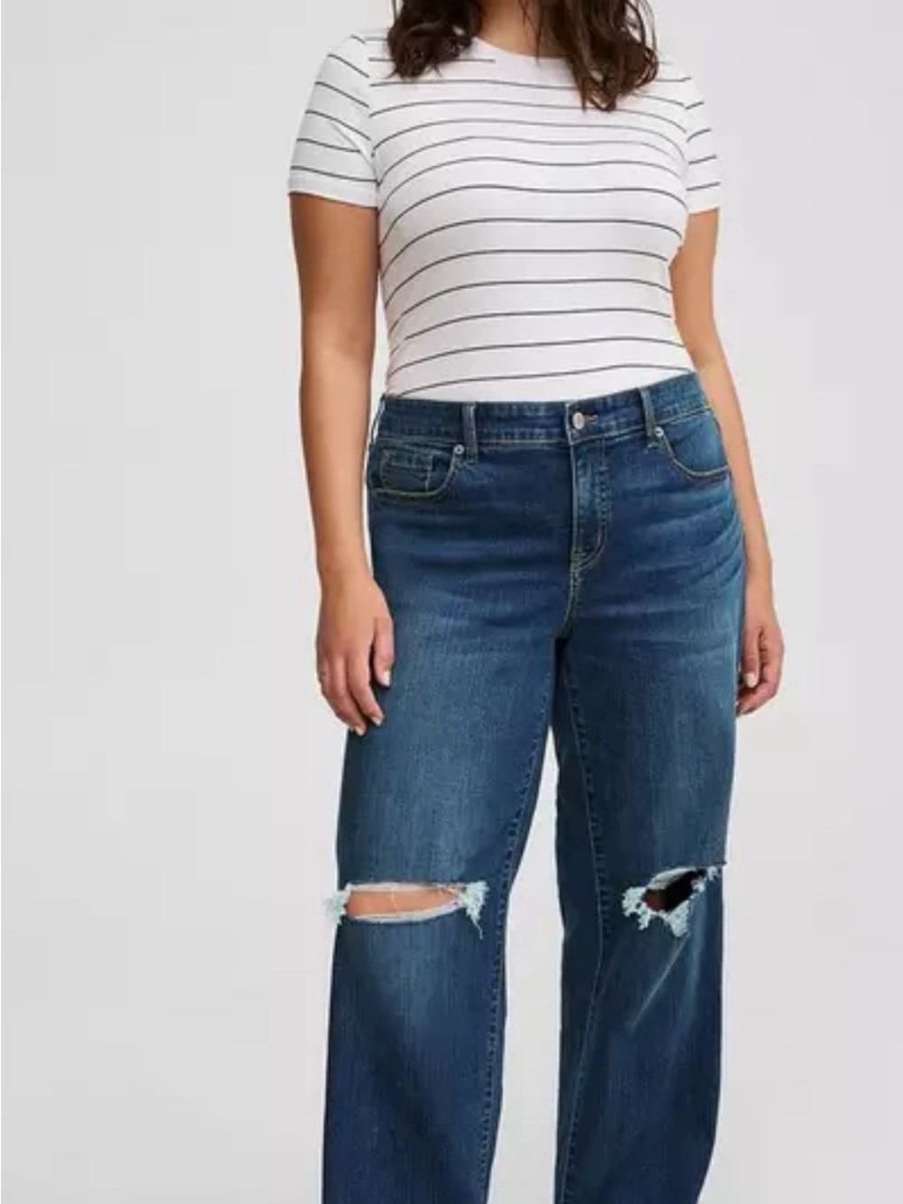 NWOT TORRID Perfect Wide-Leg Mid-Rise Jean SIZE 22